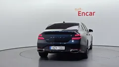 2022 Genesis G70 Gasoline 2.0T 2WD, синий — фото 4