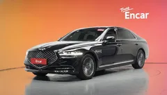 2021 Genesis G90 3.8, чёрный — фото 1