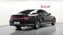 2021 Genesis G90 3.8, чёрный — фото 2
