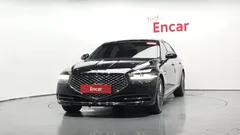 2021 Genesis G90 3.8, чёрный — фото 3
