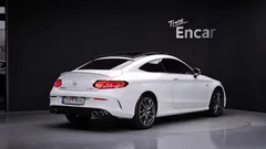 2021 Mercedes-Benz C-Class C43 AMG 4MATIC Coupe, белый — фото 2