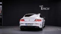 2021 Mercedes-Benz C-Class C43 AMG 4MATIC Coupe, белый — фото 4