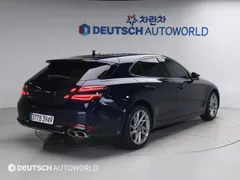 2023 Genesis G70 Gasoline 2.0T 2WD, синий — фото 2