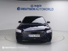 2023 Genesis G70 Gasoline 2.0T 2WD, синий — фото 3