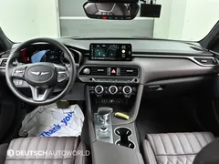 2023 Genesis G70 Gasoline 2.0T 2WD, синий — фото 14
