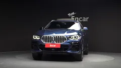 2023 BMW X6 xDrive40i M Sport, синий — фото 3