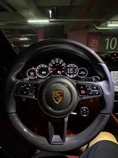 2022 Porsche Cayenne 3.0 COUPE PLATINUM EDITION, чёрный — фото 17