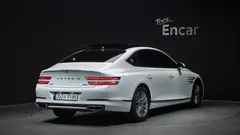 2023 Genesis G80 Gasoline 2.5 Turbo AWD, белый — фото 2
