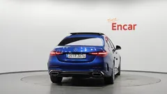 2022 Mercedes-Benz C-Class C300 AMG Line, синий — фото 4