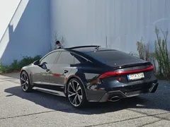 2021 Audi RS7 4.0 TFSI Quattro, чёрный — фото 4