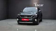 2023 Kia Seltos Gasoline 1.6 Turbo 2WD, серый — фото 3