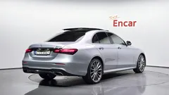 2022 Mercedes-Benz E-Class E350 4MATIC AMG Line, серебристый — фото 2