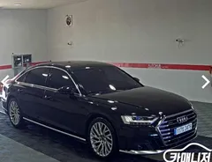 2021 Audi A8 55 TFSI Quattro Premium LWB, чёрный — фото 2