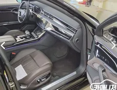 2021 Audi A8 55 TFSI Quattro Premium LWB, чёрный — фото 15
