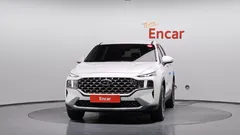 2022 Hyundai Santafe HEV 1.6 2WD, белый — фото 3