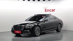2021 Mercedes-Benz S-Class S580L 4MATIC, чёрный — фото 1