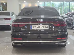 2023 Audi A8 60 TFSI Quattro LWB, чёрный — фото 4