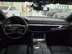 2023 Audi A8 60 TFSI Quattro LWB, чёрный — фото 7