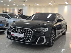 2023 Audi A8 60 TFSI Quattro LWB, чёрный — фото 11