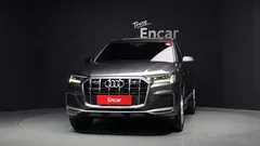 2021 Audi Q7 45 TDI Quattro Premium, серый — фото 3