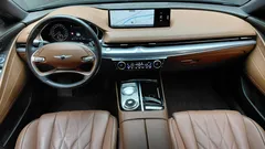 2022 Genesis G80 Gasoline 2.5 Turbo AWD, синий — фото 7