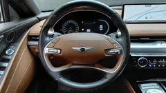 2022 Genesis G80 Gasoline 2.5 Turbo AWD, синий — фото 15