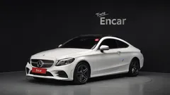 2021 Mercedes-Benz C-Class C200 Coupe, белый — фото 1