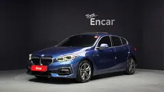 2022 BMW 1-Series 120i Sports, синий — фото 1