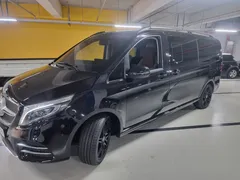 2022 Mercedes-Benz V-Class V300 CDI, чёрный — фото 2