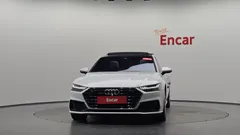 2022 Audi A7 45 TDI Quattro Premium, белый — фото 3
