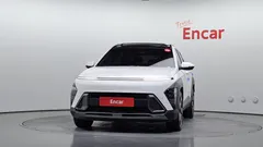 2023 Hyundai Kona Gasoline 1.6 Turbo 2WD, белый — фото 3
