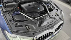 2021 BMW 5-Series 530i Luxury, синий — фото 6