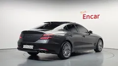 2021 Genesis G70 Gasoline 2.0T 2WD, серый — фото 2