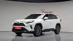 2022 Toyota RAV4 2.5 2WD Hybrid, белый — фото 1