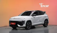 2023 Hyundai Kona Gasoline 1.6 Turbo 2WD, белый — фото 1