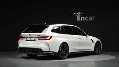 2024 BMW M3 M3 Touring Competition M xDrive, белый — фото 2