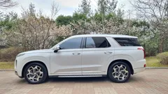 2022 Hyundai Palisade Diesel 2.2 2WD, белый — фото 2