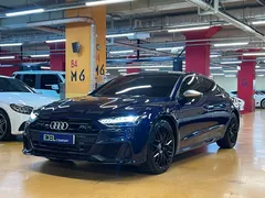 2021 Audi S7 3.0 TDI Quattro, синий — фото 3
