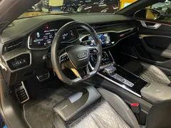 2021 Audi S7 3.0 TDI Quattro, синий — фото 20