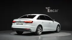 2021 Audi A4 35 TDI Premium, белый — фото 2