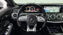 2021 Mercedes-Benz S-Class S63 AMG 4MATIC+ Coupe, серебристый — фото 13