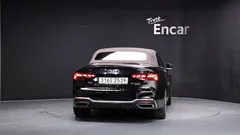 2021 Audi A5 45 TFSI Quattro Cabriolet, чёрный — фото 4