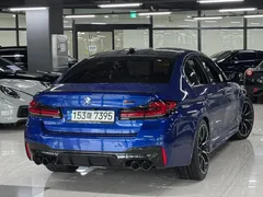 2022 BMW M5 M5 Sedan Competition, синий — фото 3