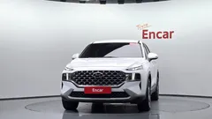 2022 Hyundai Santafe Diesel 2.2 2WD, белый — фото 3