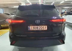 2023 Toyota Highlander 2.5 4WD Limited, чёрный — фото 3