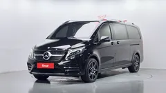 2021 Mercedes-Benz V-Class V300 CDI, чёрный — фото 1