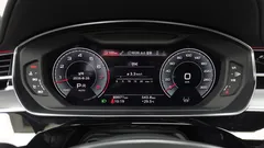 2021 Audi A8 55 TFSI Quattro LWB, чёрный — фото 8