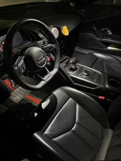 2021 Audi R8 5.2 V10 Performance Spyder, чёрный — фото 2
