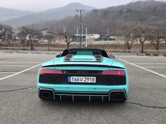 2021 Audi R8 5.2 V10 Performance Spyder, чёрный — фото 3