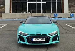 2021 Audi R8 5.2 V10 Performance Spyder, чёрный — фото 4
